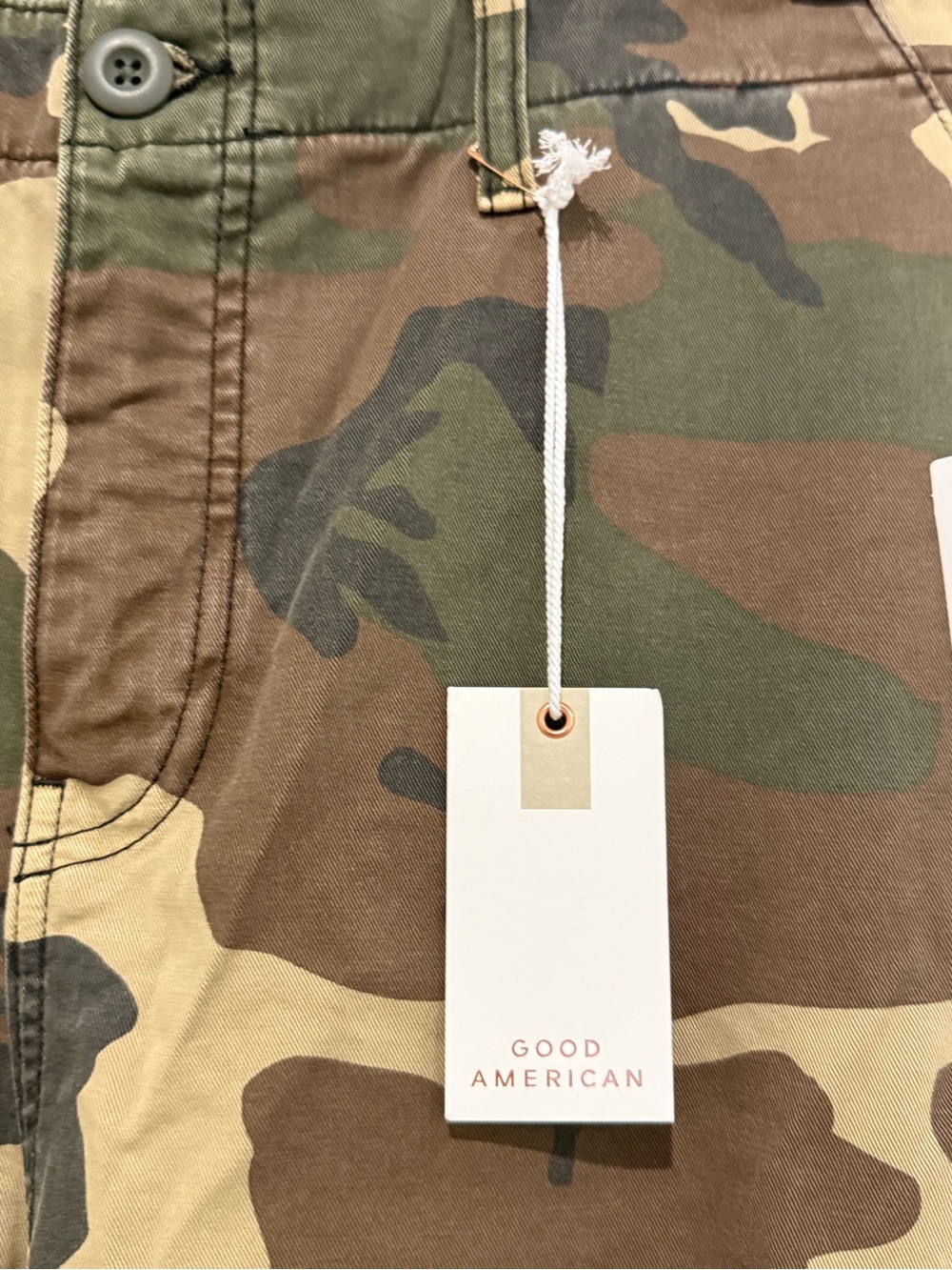 NWT Women's Camouflage Cargo Pants - Green Camo - Picture 2 of 6